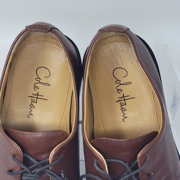 Cole Haan Dress Shoes Men’s Size 10.5 M Leather Brown Oxford Spine Lace C06400 main image 7